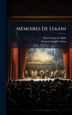 Cover MÃ(c)moires De Lekain