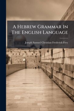 Cover A Hebrew Grammar In The English Language