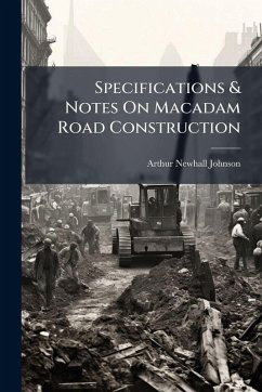 Cover Specifications & Notes On Macadam Road Construction