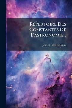 Cover RÃ(c)pertoire Des Constantes De L'astronomie...