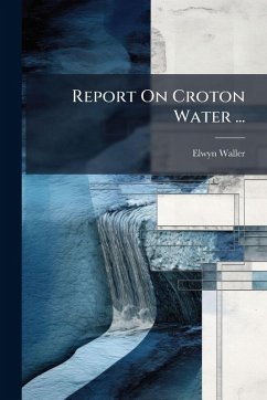 Cover Report On Croton Water ...