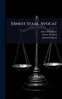 Ernest Staas, Avocat Cover Ernest Staas, Avocat