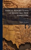 Annual Report Town of Bradford, New Hampshire Annual Report Town of Bradford, New Hampshire
