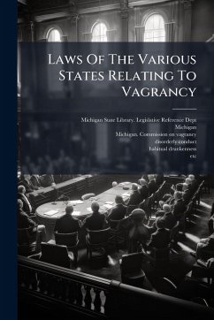 Cover Laws Of The Various States Relating To Vagrancy