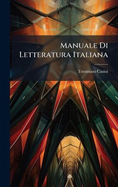 Cover Manuale Di Letteratura Italiana