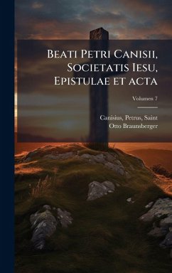 Cover Beati Petri Canisii, Societatis Iesu, Epistulae et acta