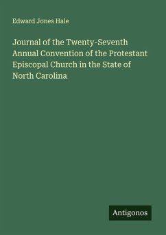 Cover Journal of the Twenty-Seventh Annual Convention of the Protestant Episcopal Church in the State of North Carolina