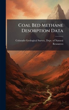 Coal Bed Methane Desorption Data Cover Coal Bed Methane Desorption Data