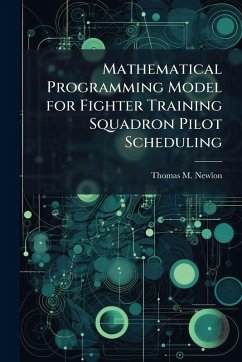 Cover Mathematical Programming Model for Fighter Training Squadron Pilot Scheduling
