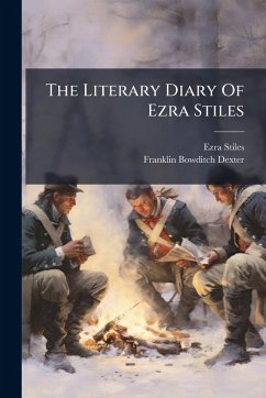 Cover The Literary Diary Of Ezra Stiles