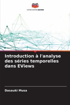 Cover Introduction à l'analyse des séries temporelles dans EViews
