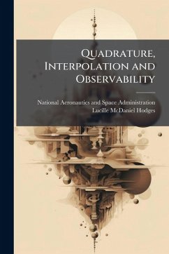 Cover Quadrature, Interpolation and Observability