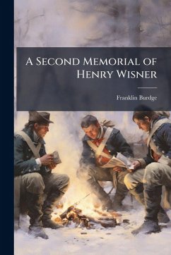 Cover A Second Memorial of Henry Wisner