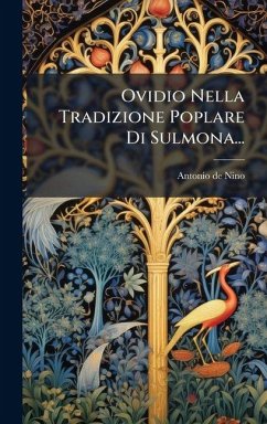 Cover Ovidio Nella Tradizione Poplare Di Sulmona...