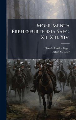 Cover Monumenta Erphesfurtensia Saec. Xii. Xiii. Xiv.