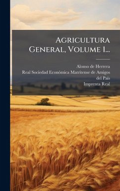 Cover Agricultura General, Volume 1...