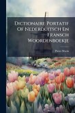Dictionaire Portatif Of Nederduitsch En Fransch Woordenboekje Dictionaire Portatif Of Nederduitsch En Fransch Woordenboekje