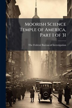 Cover Moorish Science Temple of America, Part 1 of 31