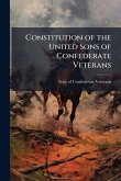 Constitution of the United Sons of Confederate Veterans Constitution of the United Sons of Confederate Veterans