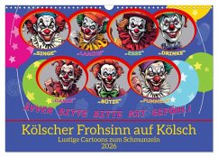 Cover Kölscher Frohsinn auf Kölsch (Wandkalender 2026 DIN A3 quer), CALVENDO Monatskalender