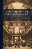 A Proposito Del Libro Di E. Zola 