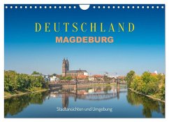 Cover Deutschland: Magdeburg, Stadtansichten und Umgebung (Wandkalender 2026 DIN A4 quer), CALVENDO Monatskalender