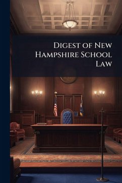 Cover Digest of New Hampshire School Law