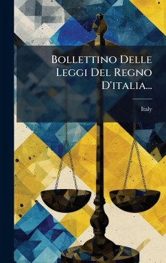 Cover Bollettino Delle Leggi Del Regno D'italia...