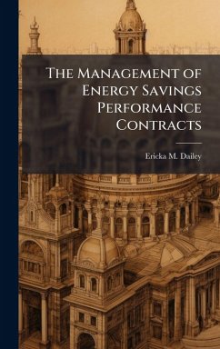 Cover The Management of Energy Savings Performance Contracts