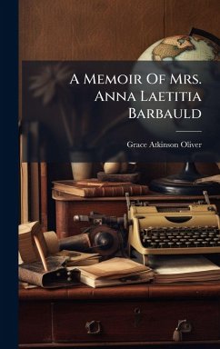 Cover A Memoir Of Mrs. Anna Laetitia Barbauld