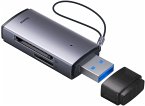 Baseus Lite Serie USB-A Kartenleser Grau Baseus Lite Serie USB-A Kartenleser Grau