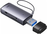 Baseus Lite Serie USB-A Kartenleser Grau
