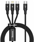 Baseus Rapid Series 3-in-1 USB Type-C Cable PD 20W 1.5m Baseus Rapid Series 3-in-1 USB Type-C Cable PD 20W 1.5m