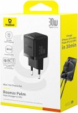 Baseus Palm USB C Ladegerät 30W EU schwarz