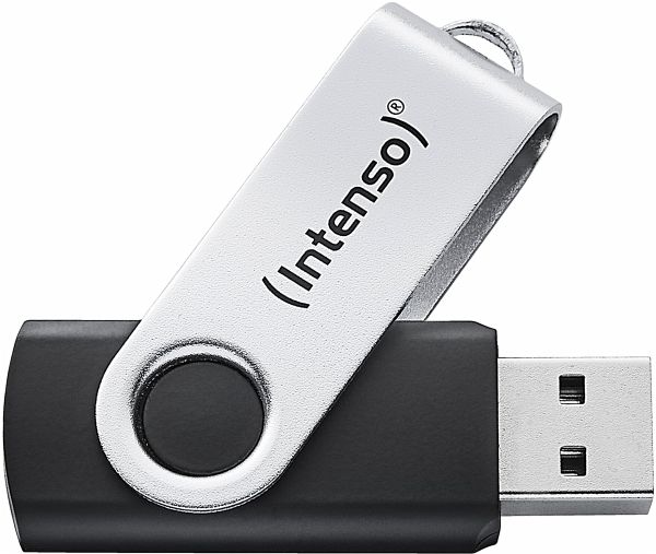 Intenso Office Line 128GB USB Stick 3.2 silber-schwarz