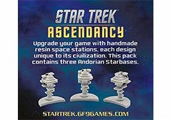 Star Trek Ascendancy: Space Stations (x3) - Andorians