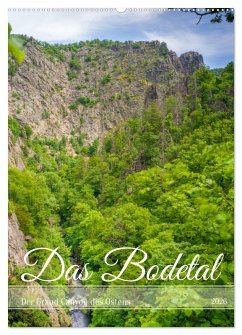 Cover Das Bodetal - Der Grand Canyon des Ostens (Wandkalender 2026 DIN A2 hoch), CALVENDO Monatskalender