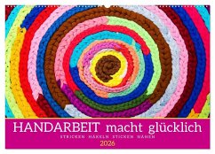 Handarbeit macht glücklich (Wandkalender 2026 DIN A2 quer), CALVENDO Monatskalender Handarbeit macht glücklich (Wandkalender 2026 DIN A2 quer), CALVENDO Monatskalender