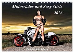 Motorräder und Sexy Girls (Wandkalender 2026 DIN A3 quer), CALVENDO Monatskalender Motorräder und Sexy Girls (Wandkalender 2026 DIN A3 quer), CALVENDO Monatskalender