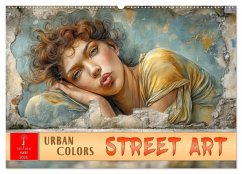 Cover Street Art - Urban Colors (Wandkalender 2026 DIN A2 quer), CALVENDO Monatskalender
