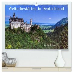 Cover Welterbestätten in Deutschland (hochwertiger Premium Wandkalender 2026 DIN A2 quer), Kunstdruck in Hochglanz
