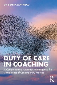 Cover Duty of Care in Coaching (eBook, ePUB)