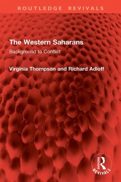 Cover The Western Saharans (eBook, ePUB)