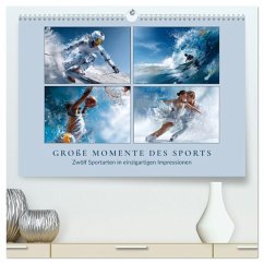 Cover Große Momente des Sports (hochwertiger Premium Wandkalender 2026 DIN A2 quer), Kunstdruck in Hochglanz