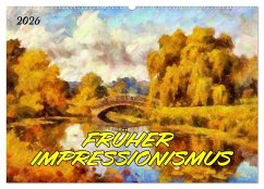 Früher Impressionismus (Wandkalender 2026 DIN A2 quer), CALVENDO Monatskalender Cover Früher Impressionismus (Wandkalender 2026 DIN A2 quer), CALVENDO Monatskalender