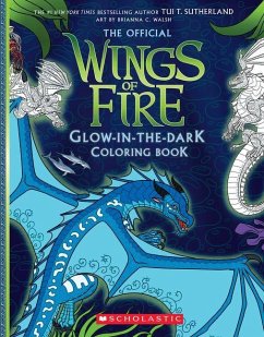 Cover Wings of Fire Glow-In-The-Dark Coloring Book