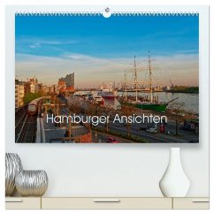 Hamburger Ansichten (hochwertiger Premium Wandkalender 2026 DIN A2 quer), Kunstdruck in Hochglanz - Calvendo;Beck, Markus