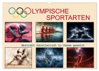 Olympische Sportarten (Wandkalender 2026 DIN A2 quer), CALVENDO Monatskalender Olympische Sportarten (Wandkalender 2026 DIN A2 quer), CALVENDO Monatskalender