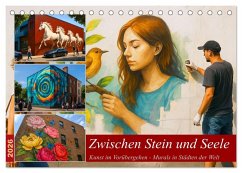 Cover Zwischen Stein und Seele (Tischkalender 2026 DIN A5 quer), CALVENDO Monatskalender
