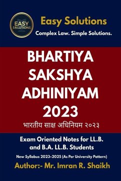Bhartiya Sakshya Adhiniyam 2023 - Imran R Shaikh